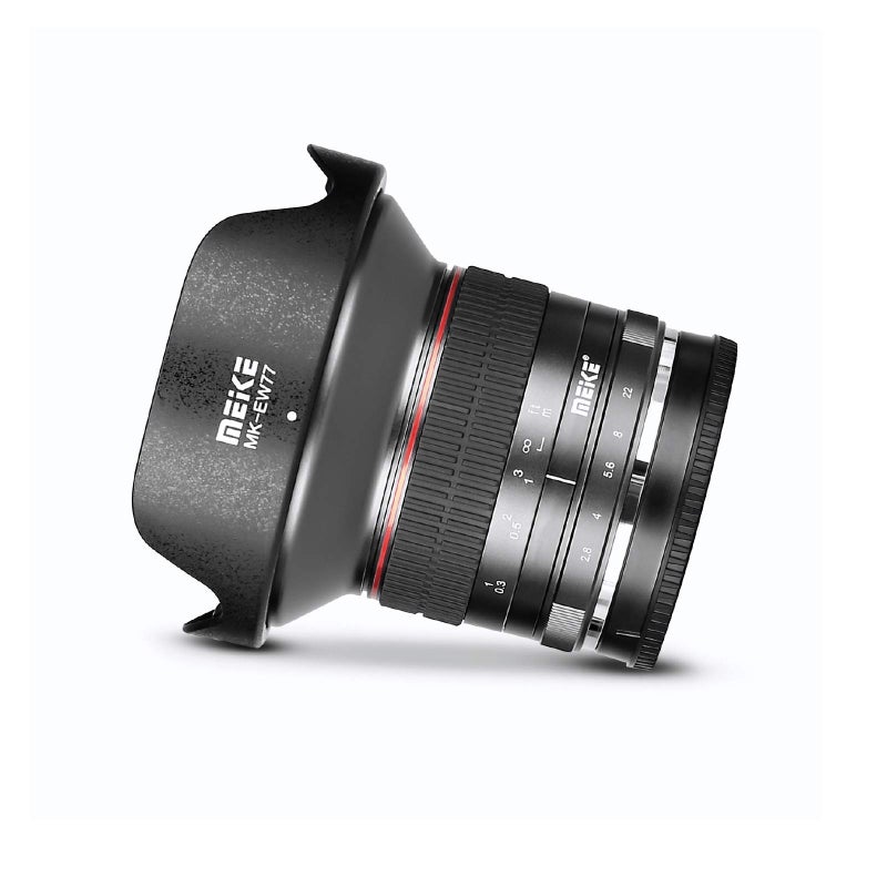 Meike 12mm f2.8 Ultra Wide Angle Fixed Lens with Removeable Hood for Fujifilm Mirrorless Camera with APS-C Such as X-T1 X-T2 X-T3 X-T4 X-T20 X-T10 X-T30 X-T100 X-T200 X-Pro2 X-E3 X-Pro3 X-A X-E1 - Image 3